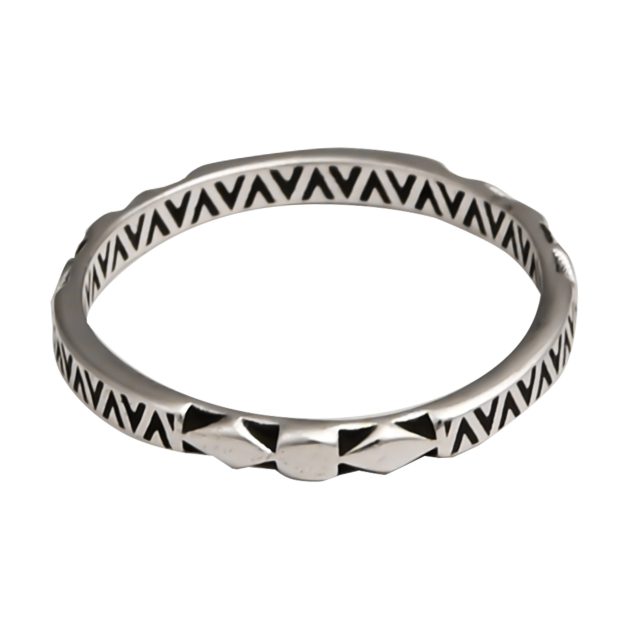 Tuareg Style Silver Band