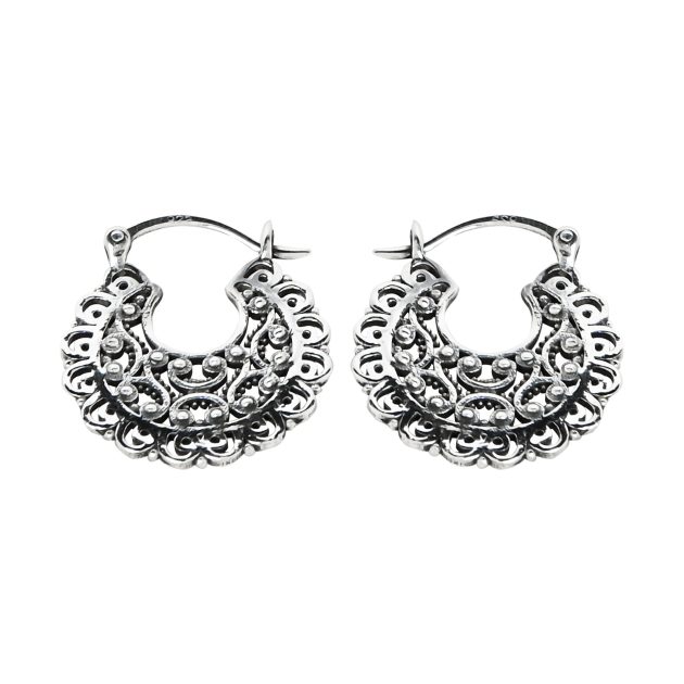 Designer Indonesian Ear Hoops