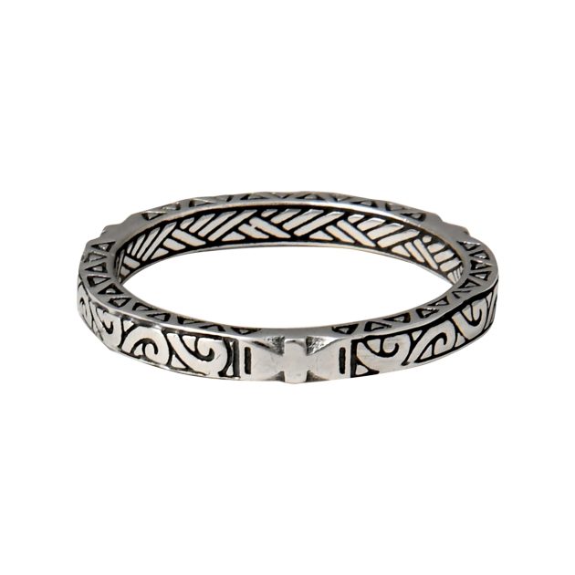 Tuareg Style Silver Band