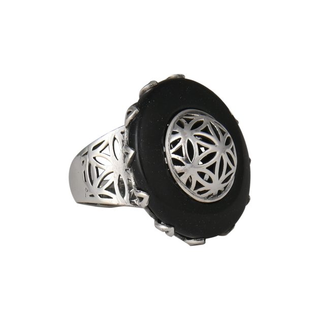 Designer Flower Of Life Ring