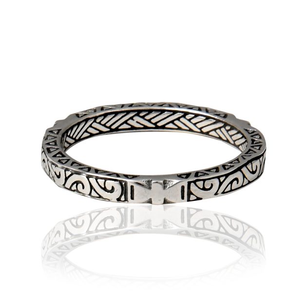 Tuareg Style Silver Band