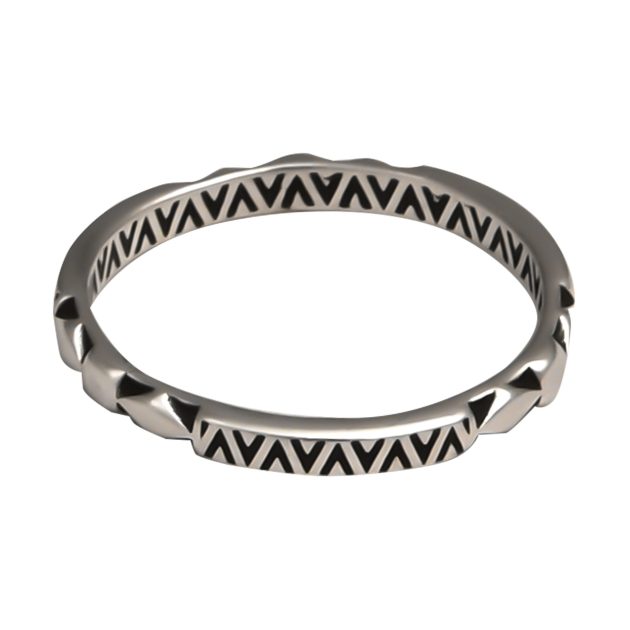 Tuareg Style Silver Band