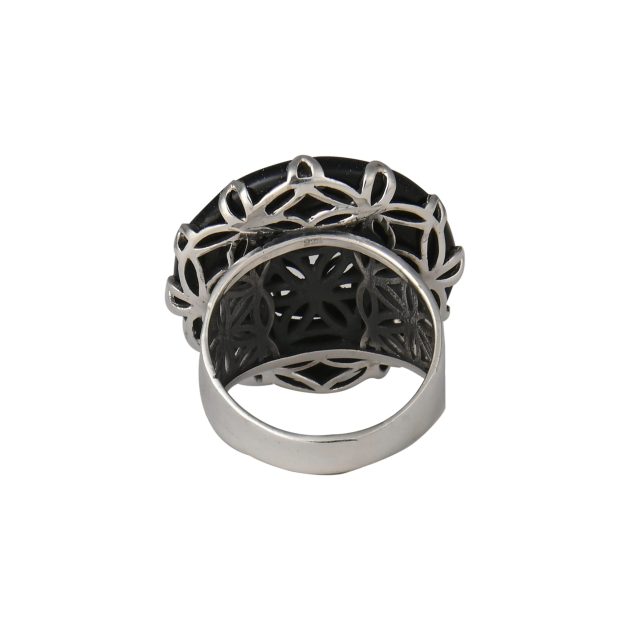 Designer Flower Of Life Ring