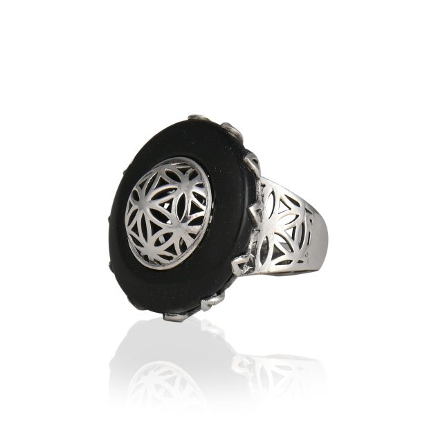 Designer Flower Of Life Ring