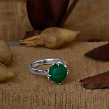 Cabochon Stone Ring