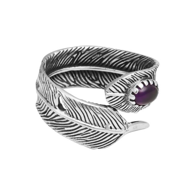 Feather Ring Adjustable