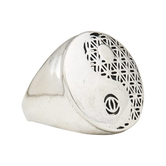 Yin-Yang Flower Of Life Ring