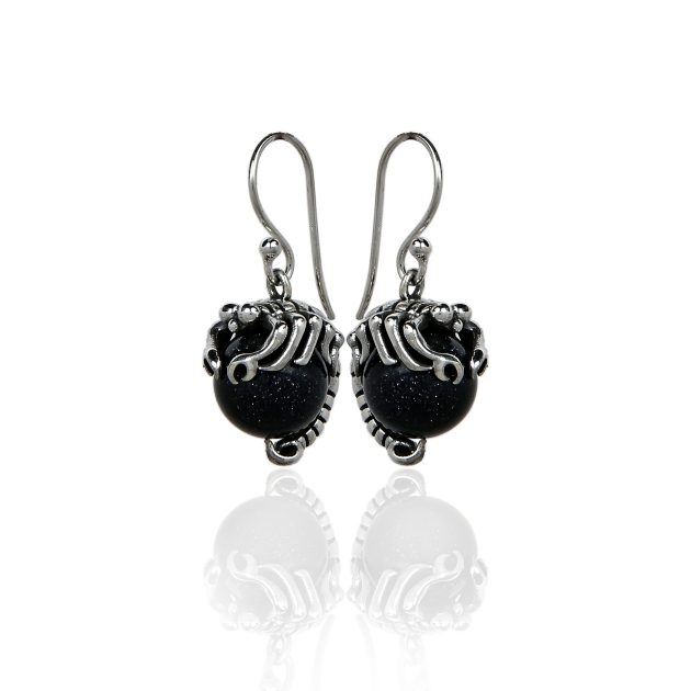 Scorpion Bead Earrings