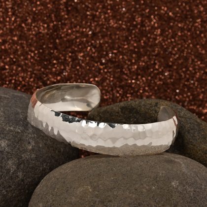 Hammered Cuff Bangle