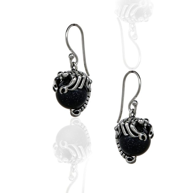 Scorpion Bead Earrings