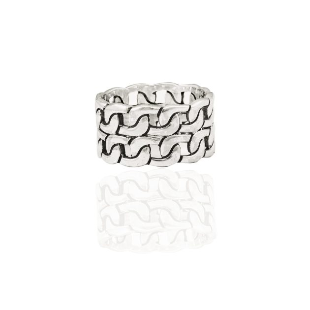 Double Curb Chain Ring