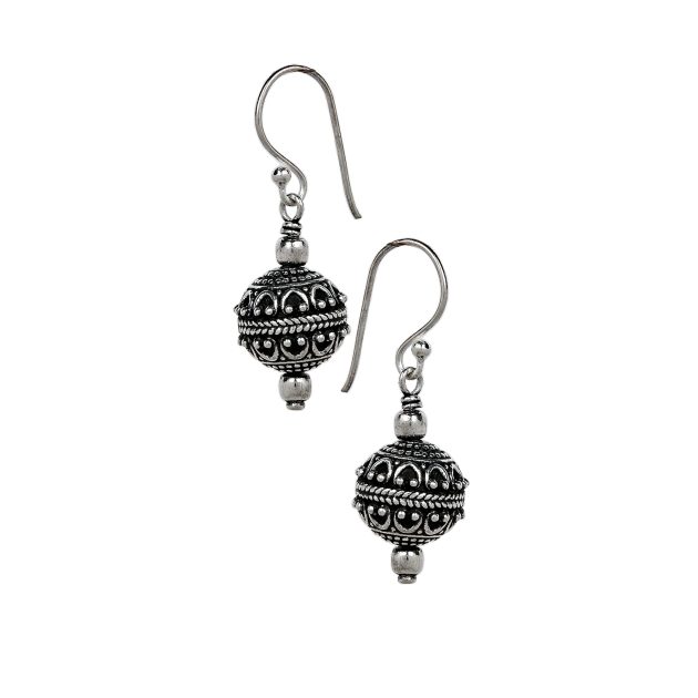 Indonesian Bead Earrings