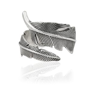 Plain Feather Ring Adjustable