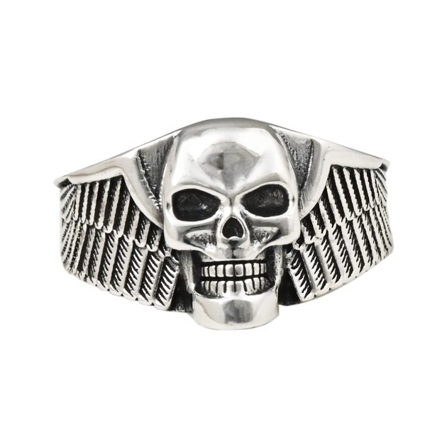 Winged Skull Ring