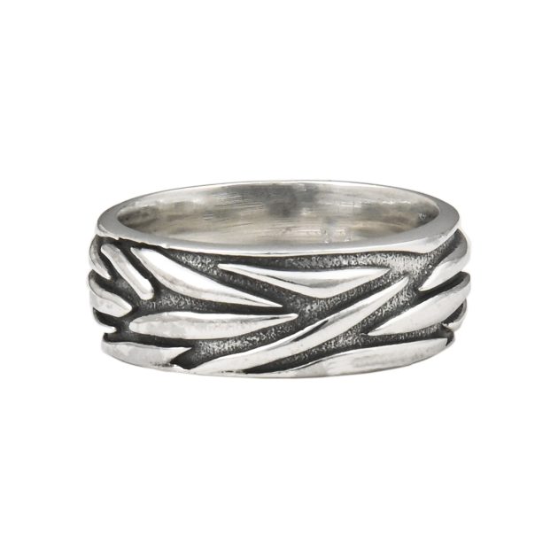 Textured Silver Ring