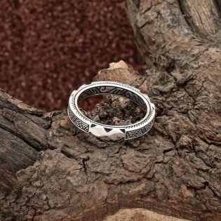 Tuareg Style Silver Band