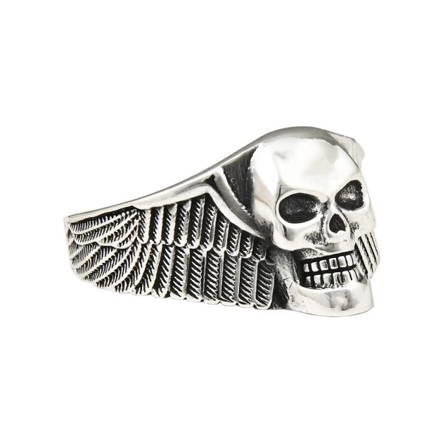 Winged Skull Ring