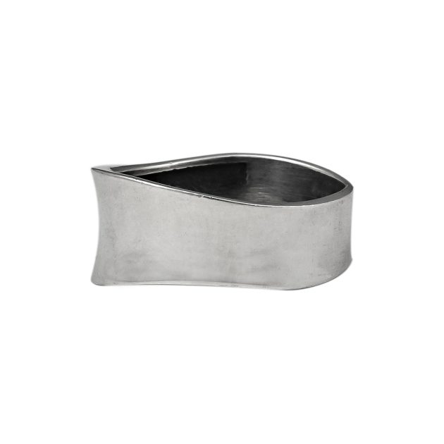 Handmade Plain Silver Band