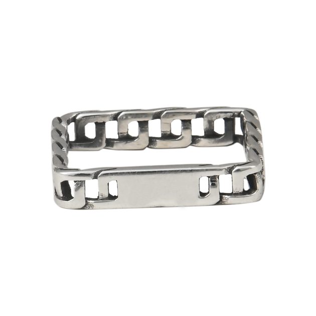 Square Curb Chain Ring