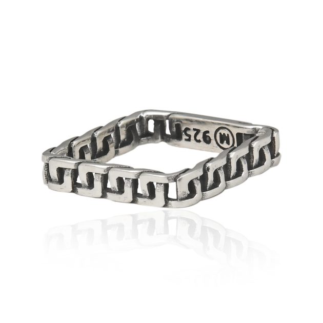 Square Curb Chain Ring