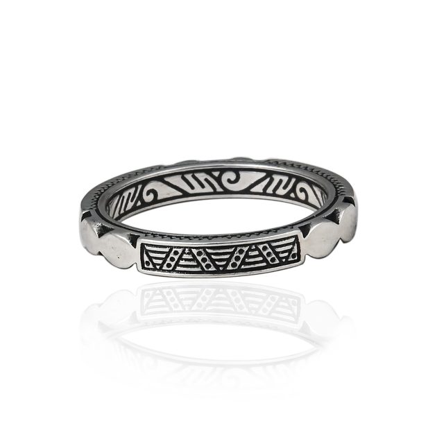 Tuareg Style Silver Band