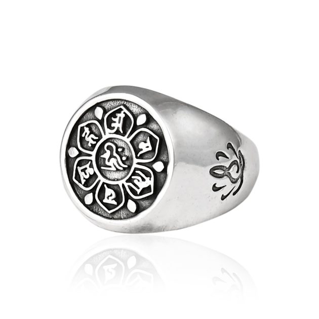 Tibetan Mantra Ring