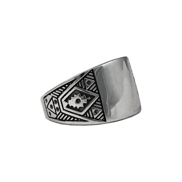 Tuareg Style Signet Ring