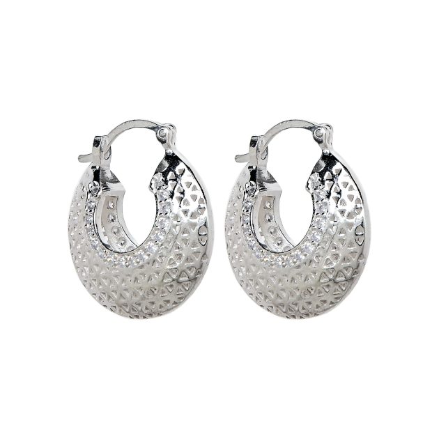 Flower Of Life Ear Hoops