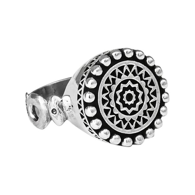 Tuareg Style Crest Ring