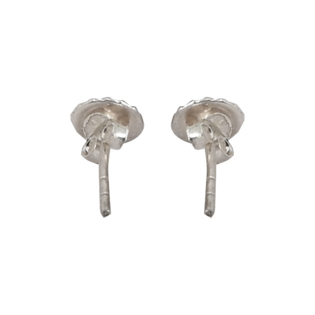 Dual-Tone Flower Ear Studs