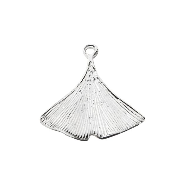 Ginkgo Leaf Charm