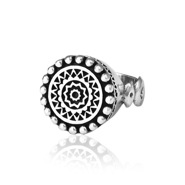 Tuareg Style Crest Ring