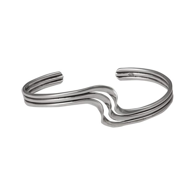 Designer Twisted Cuff Bangle