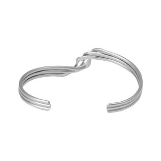 Designer Twisted Cuff Bangle