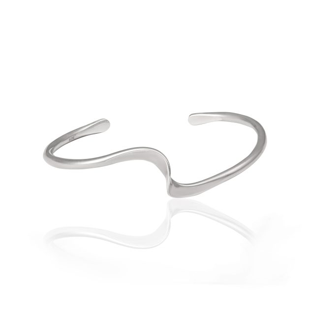 Designer Twisted Cuff Bangle