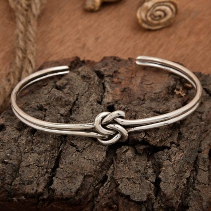 Knotted Cuff Bangle