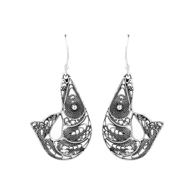 Filigree Fish Earrings