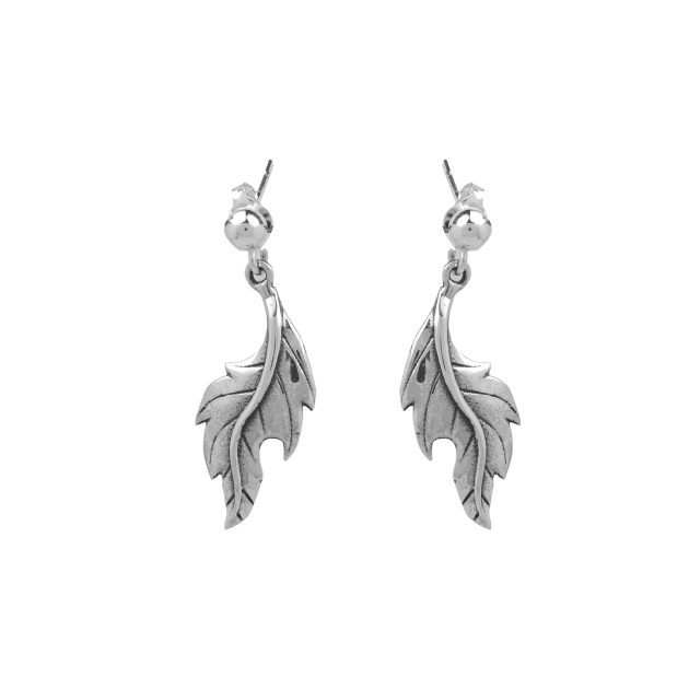 Dangling Leaf Studs