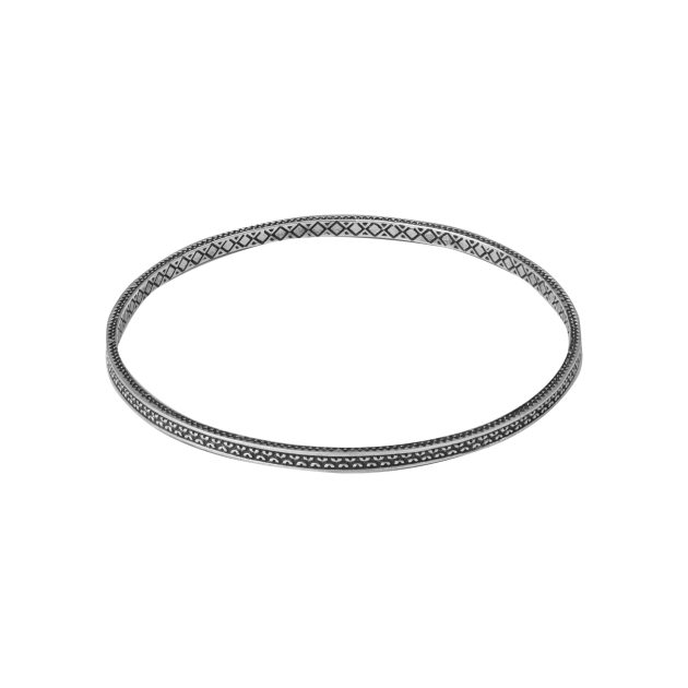 Designer Silver Bangle