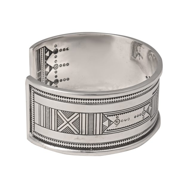 Tuareg Style Cuff Bangle