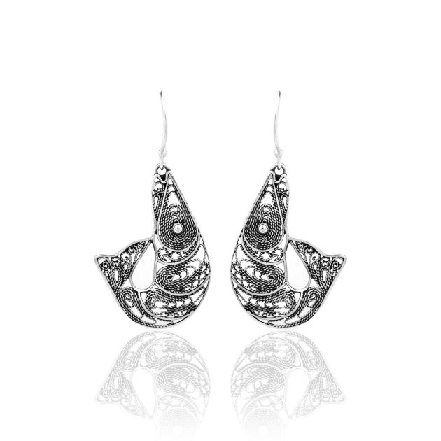 Filigree Fish Earrings