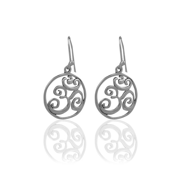 Om Earrings