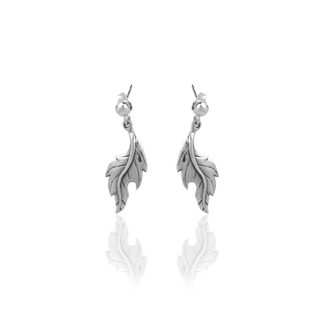 Dangling Leaf Studs