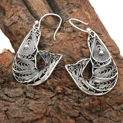 Filigree Fish Earrings