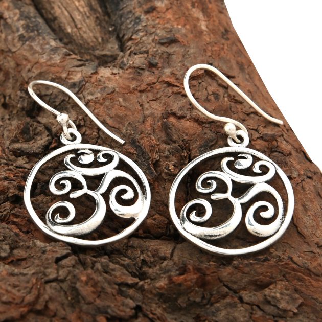 Om Earrings