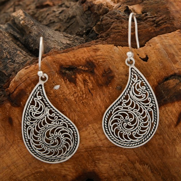 Filigree Ethnic Earrings