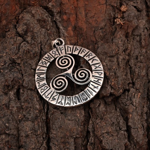 Celtic Triskele Pendant