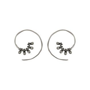 Indonesian Spiral Earrings