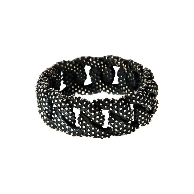 Textured Curb Chain Ring