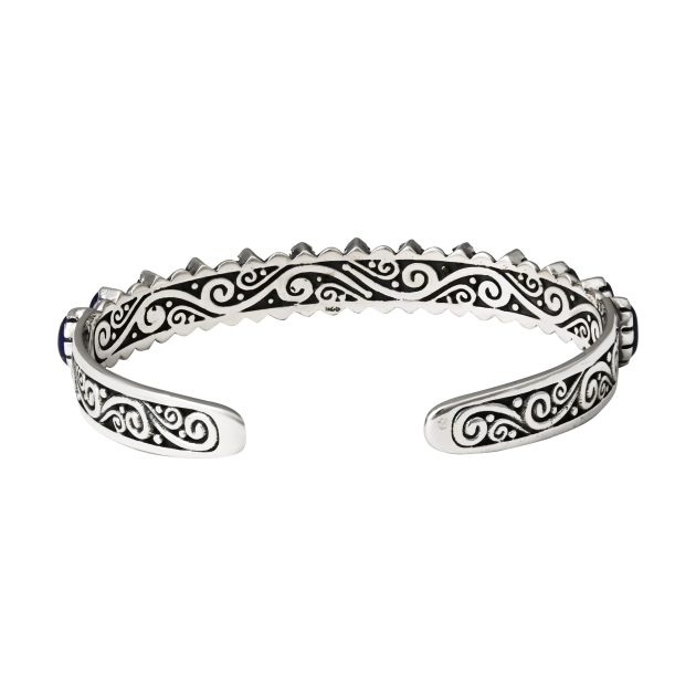 Tibetan Stone Cuff Bangle